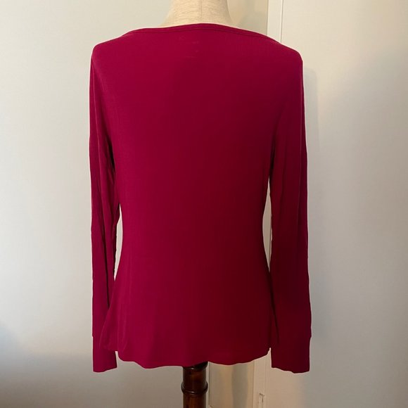 GapFit Ribbed Ballet Top - M - Picture 5 of 9